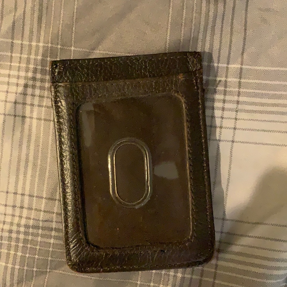Leather Card Holder / Money Clip